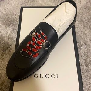 Men’s Gucci Brixton Snake Loafers